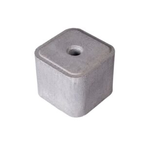 Compressed Black Salt Block Animal Lick