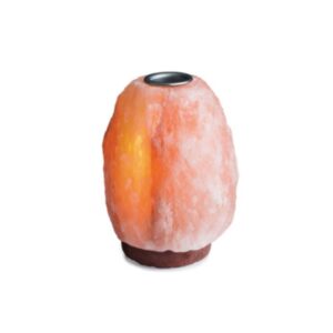 Himalayan Salt Aroma Oil Diffuser – Wooden Base