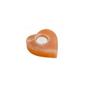 Heart Shape Tealight Candle of Pink Salt