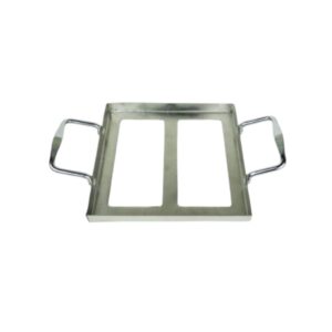 BBQ Square Slab Holder - Stainless Steel