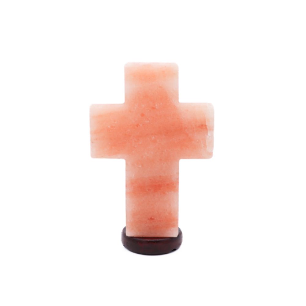 Himalayan Salt Cross Shape Lamp